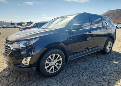 2019 Chevrolet Equinox Lt, daño Abolladuras/rayones menores, Copart lote 73519586