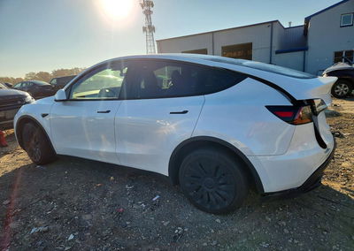 2023 Tesla Model Y, daño Trasero, Copart lote 73898906, foto 2 de 12