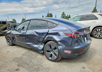 2023 Tesla Model 3, uszkodzenie: Bok, Copart lot 61208956, zdjęcie 2 z 12