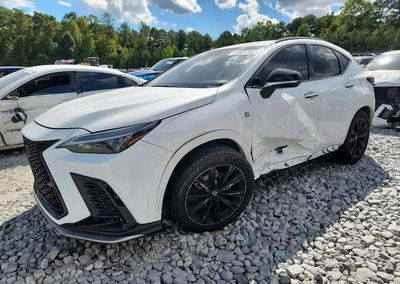 2022 Lexus Nx 350, daño Lateral, Copart lote 67801766