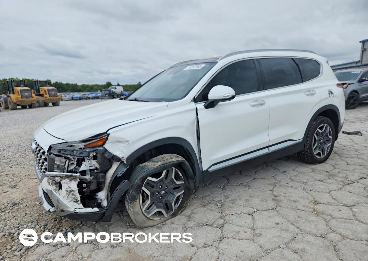 2022 Hyundai Santa Fe Sel Premium, uszkodzenie: Przód, Copart lot 70287546