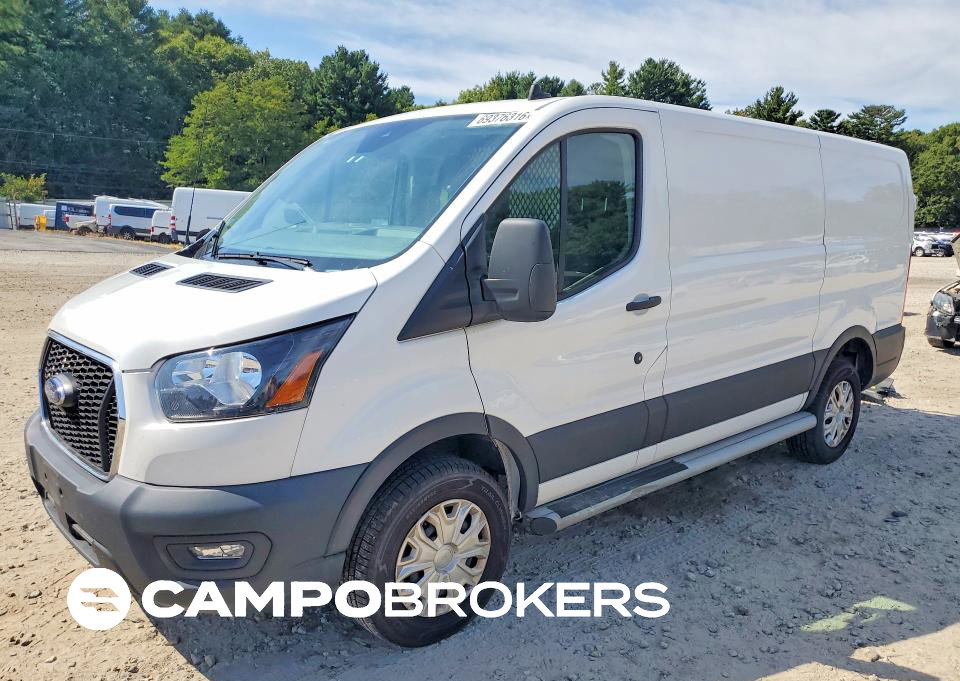 2023 Ford Transit T-250 Van, Rear End damage, Copart lot 69376316