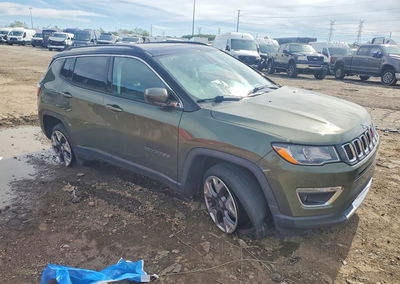 2020 Jeep Compass Limited, daño Lateral, Copart lote 70144646, foto 4 de 15