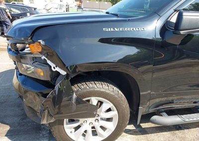 2022 Chevrolet Silverado 1500 Ltd 4wd  Short Bed Custom, Front End damage, Iaai lot 46119237, photo 6 of 16