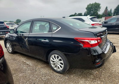 2019 Nissan Sentra Sv, пошкодження: Задня частина, Copart лот 63866246, фото 2 з 12