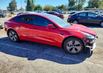 2023 Tesla Model 3, daño Frontal, Copart lote 72146156, foto 4 de 13