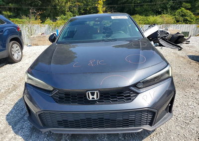 2025 Honda Civic Sport, Side damage, Copart lot 69617076, photo 5 of 12