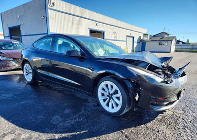 2022 Tesla Model 3, daño Frontal, Copart lote 73086386, foto 4 de 12