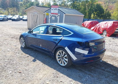 2019 Tesla Model 3 Long Range/mid Range/standard Range/standard Range Plus, uszkodzenie: Lewy tył, Iaai lot 46317582,