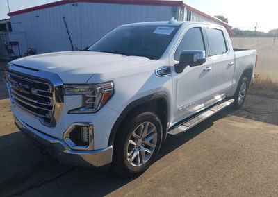 2020 Gmc Sierra 1500 4wd  Short Box Slt, Right Front damage, Iaai lot 46093447, photo 2 of 17