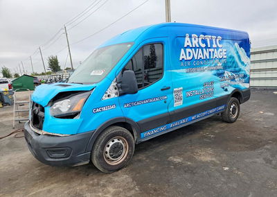 2021 Ford Transit 250 Delivery Van, daño Frontal, Copart lote 70528926