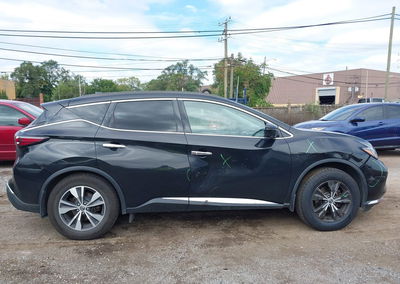2019 Nissan Murano Sv, Right Side damage, Iaai lot 46187463, photo 13 of 18