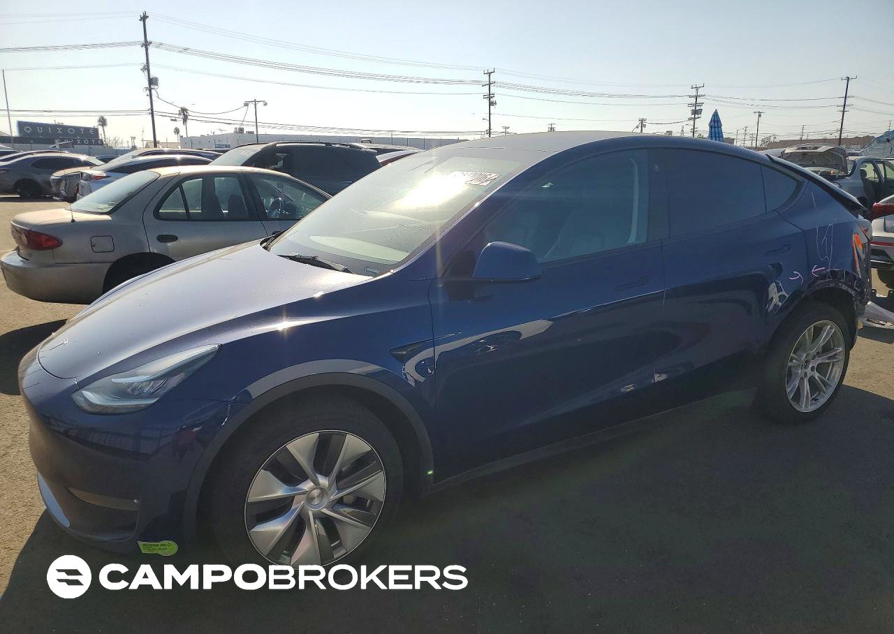 2023 Tesla Model Y, daño Trasero, Copart lote 69412006