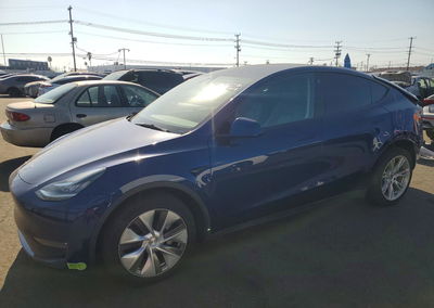 2023 Tesla Model Y, daño Trasero, Copart lote 69412006