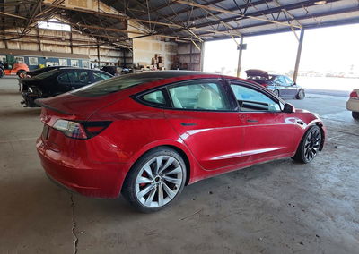 2022 Tesla Model 3, daño Frontal, Copart lote 58246366, foto 3 de 12