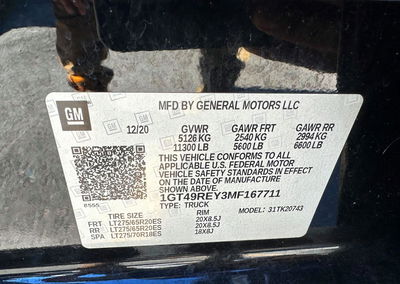 2021 Gmc Sierra K2500 Denali, Mechanical damage, Copart lot 70370056, photo 10 of 10