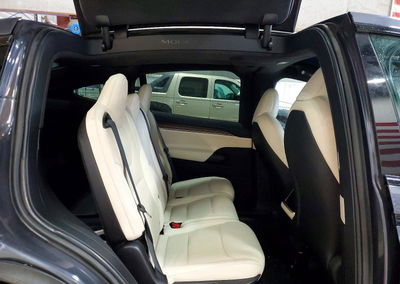 2022 Tesla Model X, Rear End damage, Copart lot 72814386, photo 10 of 12
