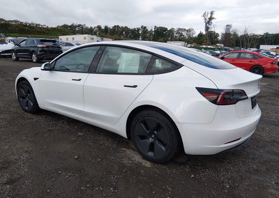 2023 Tesla Model 3 Rear-wheel Drive, Flood damage, Iaai lot 46182871, photo 3 of 11