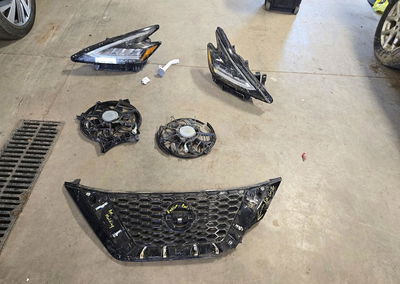 2021 Nissan Murano Sl, daño Frontal, Copart lote 74366096, foto 13 de 14