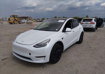 2023 Tesla Model Y Awd/long Range Dual Motor All-wheel Drive, uszkodzenie: Tył, Iaai lot 46189146, zdjęcie 2 z 23