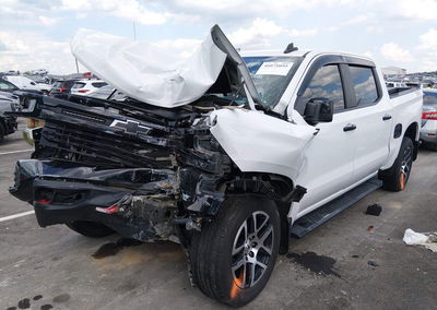 2020 Chevrolet Silverado 1500 4wd  Short Bed Lt Trail Boss, Front End damage, Iaai lot 46075095, photo 2 of 15
