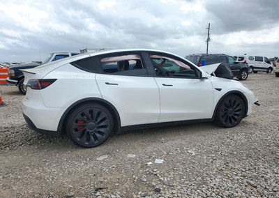 2023 Tesla Model Y, daño Frontal, Copart lote 71723866, foto 3 de 13