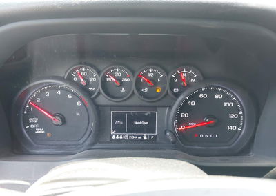 2026 Chevrolet Silverado 1500 4wd  Short Bed Custom, daño Trasero derecho, Iaai lote 45726094, foto 7 de 16