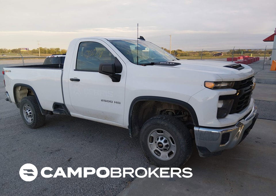 2024 Chevrolet Silverado 2500hd 4wd  Long Bed Work Truck, uszkodzenie: Normal Wear & Tear, Iaai lot 46366738