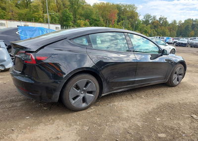 2021 Tesla Model 3, пошкодження: Задня частина, Copart лот 72866016, фото 3 з 12