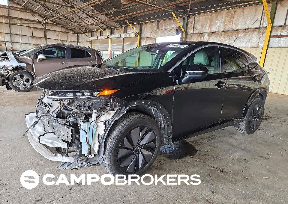 2023 Nissan Ariya Engage, daño Frontal, Copart lote 72603796