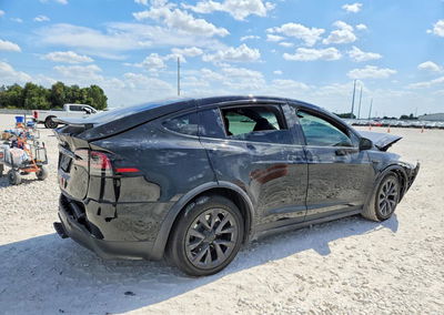 2023 Tesla Model X, daño Frontal, Copart lote 65848266, foto 3 de 14