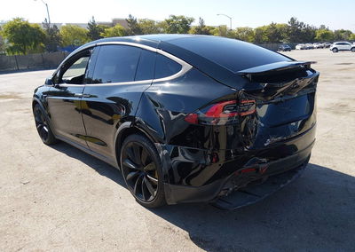 2019 Tesla Model X 100d/75d/long Range, uszkodzenie: Tył, Iaai lot 45409083, zdjęcie 3 z 15