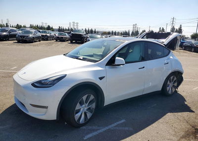 2022 Tesla Model Y, daño Trasero, Copart lote 72961886