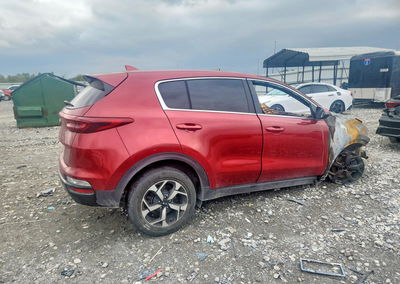2020 Kia Sportage Lx, пошкодження: Пожежа, Copart лот 69560546, фото 3 з 14
