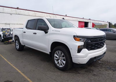 2023 Chevrolet Silverado 1500 4wd  Short Bed Custom, uszkodzenie: Prawy przód, Iaai lot 45936562