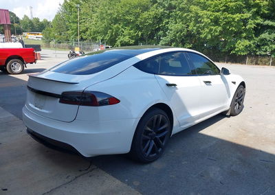 2021 Tesla Model S Long Range Dual Motor All-wheel Drive, uszkodzenie: Electrical, Iaai lot 45904297, zdjęcie 4 z 18