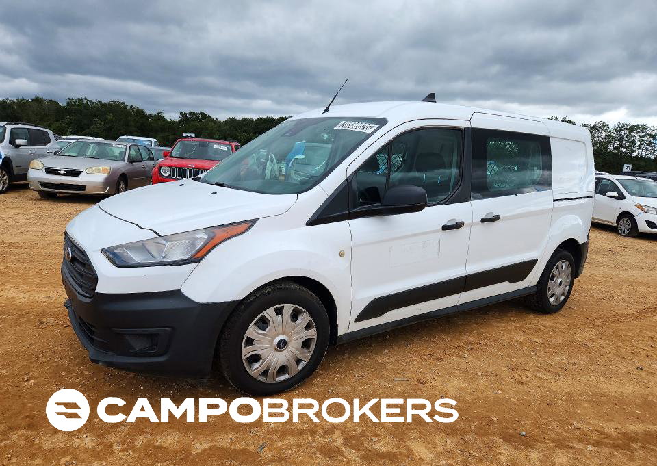 2022 Ford Transit Connect Xl Delivery Van, uszkodzenie: Drobne wgniecenia/zarysowania, Copart lot 70880026