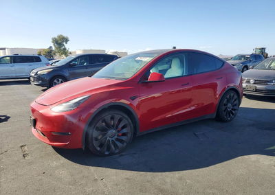 2022 Tesla Model Y, пошкодження: Передня частина, Copart лот 72562076
