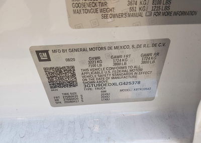 2020 Gmc Sierra 1500 4wd  Short Box Slt, Right Front damage, Iaai lot 46093447, photo 9 of 17