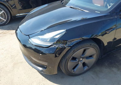 2023 Tesla Model 3 Rear-wheel Drive, Left Front damage, Iaai lot 46222190, photo 6 of 19