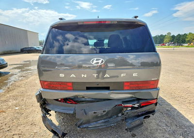 2026 Hyundai Santa Fe Sel, пошкодження: Задня частина, Copart лот 68844806, фото 6 з 13