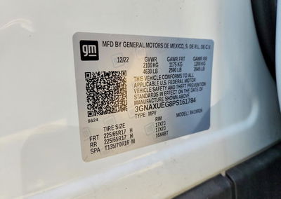 2023 Chevrolet Equinox Lt, uszkodzenie: Przód, Copart lot 69554526, zdjęcie 13 z 13