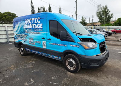 2021 Ford Transit 250 Delivery Van, daño Frontal, Copart lote 70528926, foto 4 de 15