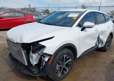 2024 Kia Sportage Ex, Front End damage, Iaai lot 46357075, photo 6 of 17
