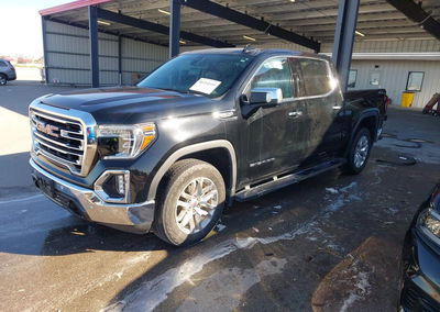 2019 Gmc Sierra 1500 Slt, Right Side damage, Iaai lot 46264669, photo 2 of 17