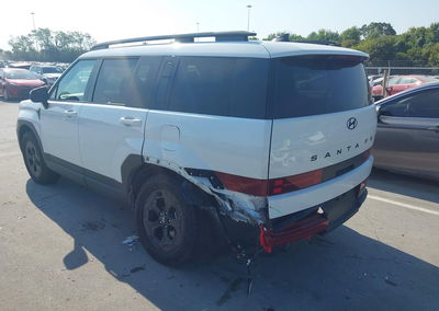 2025 Hyundai Santa Fe Xrt, daño Trasero, Iaai lote 46024717, foto 3 de 17