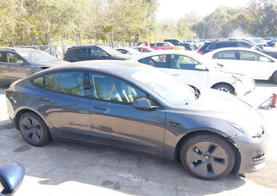 2023 Tesla Model 3 Rear-wheel Drive, daño Frontal, Iaai lote 46332017, foto 13 de 21