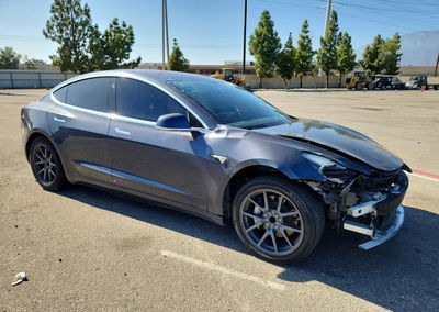 2019 Tesla Model 3, daño Frontal, Copart lote 66846106, foto 4 de 15