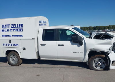 2023 Chevrolet Silverado 2500hd 2wd  Long Bed Wt, uszkodzenie: Przód, Iaai lot 46309736, zdjęcie 13 z 17