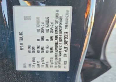 2023 Tesla Model 3, daño Frontal, Copart lote 71403136, foto 13 de 15
